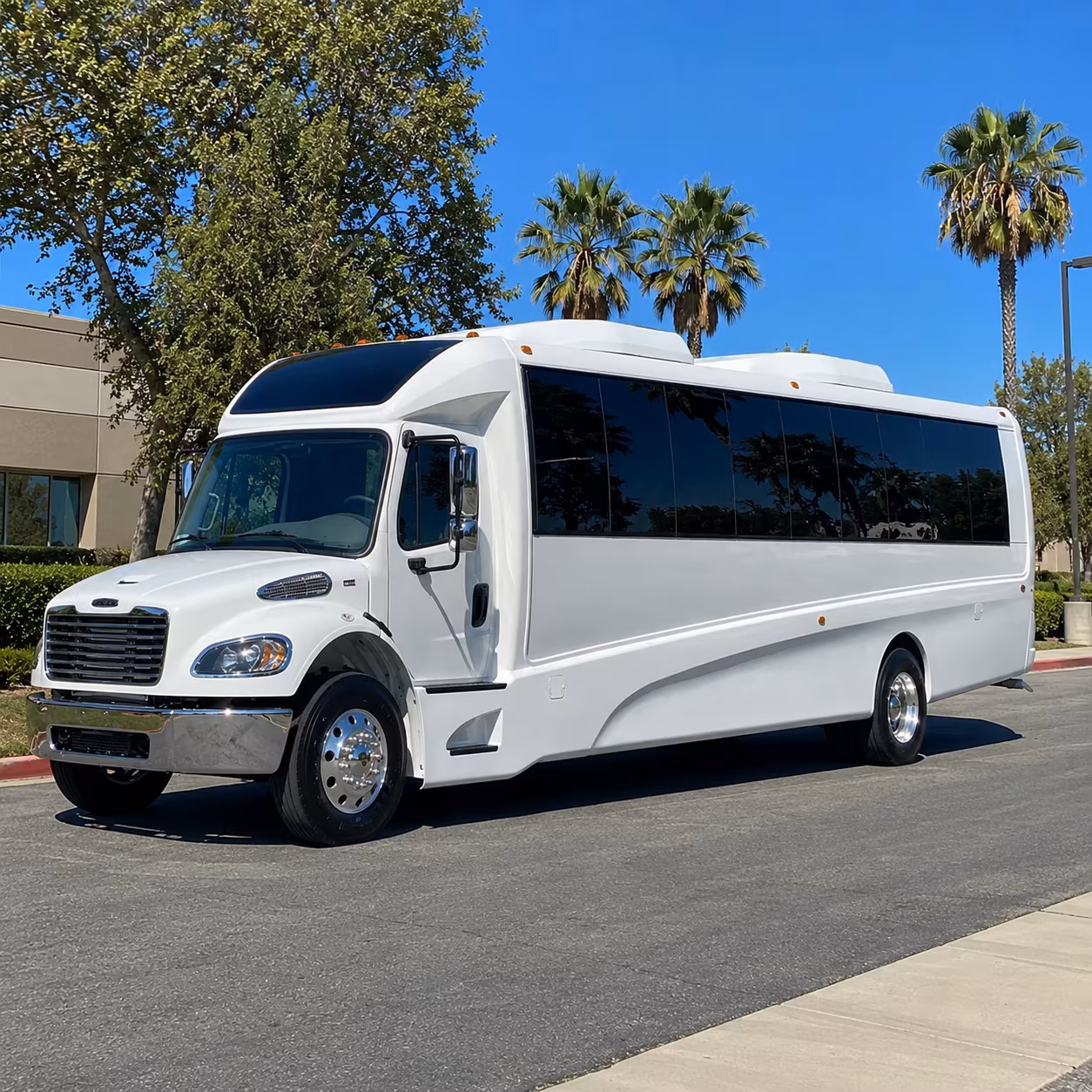 buses for senior member transportation and accessible church shuttles in plantation