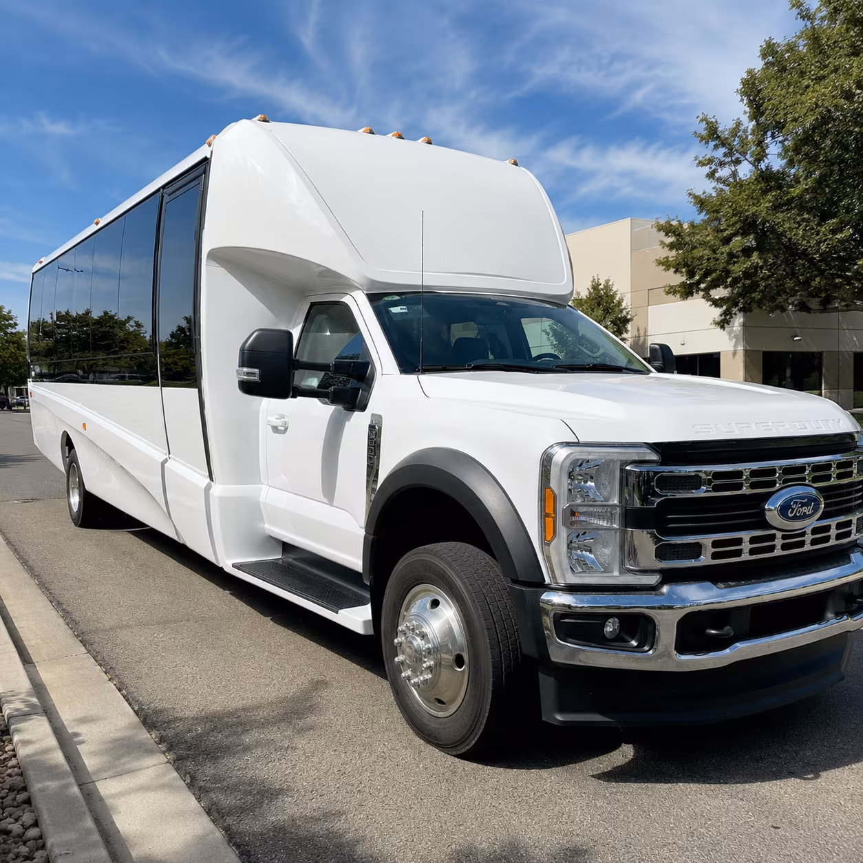 corporate shuttle buses for plantation business events