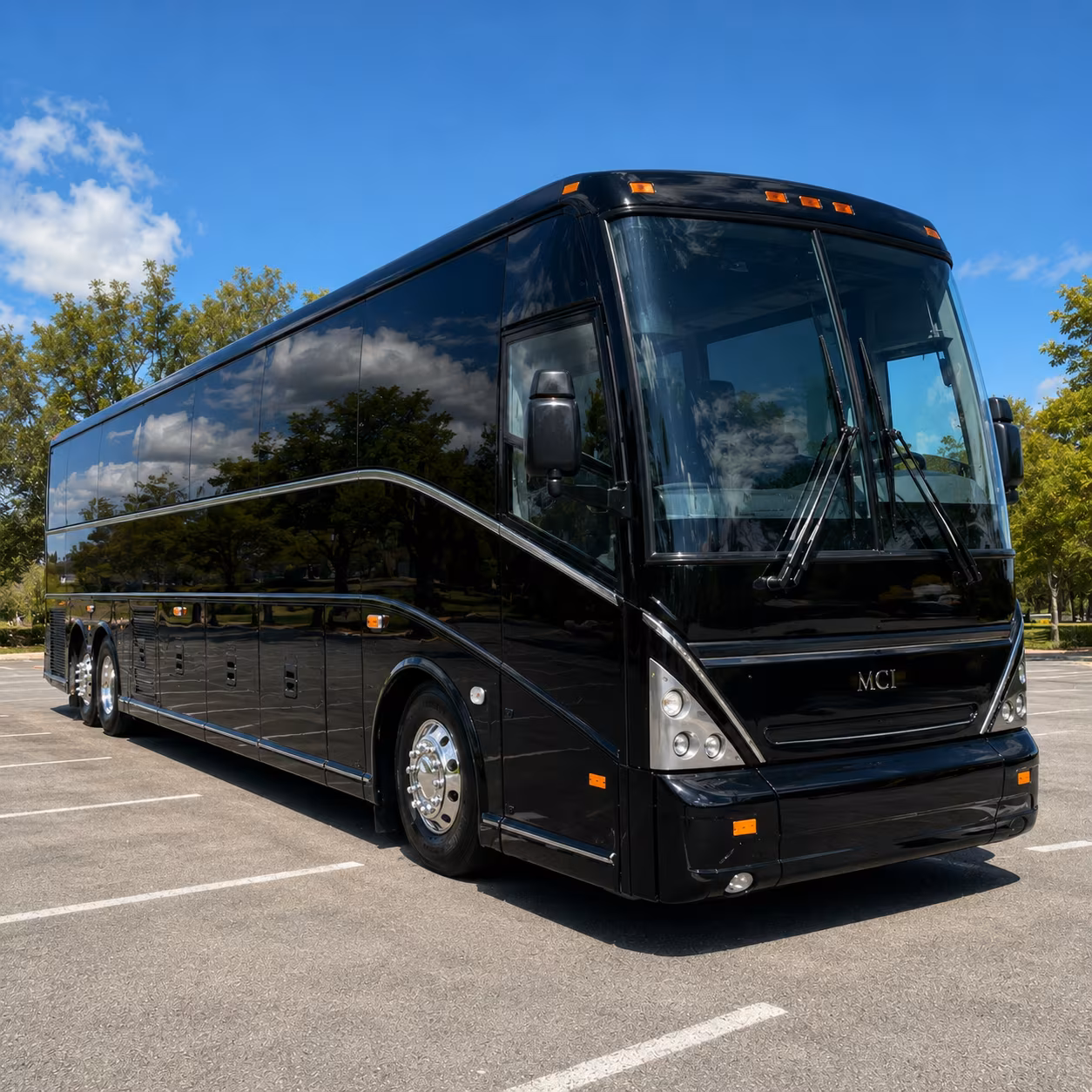 hotel to office shuttle buses for plantation corporate events