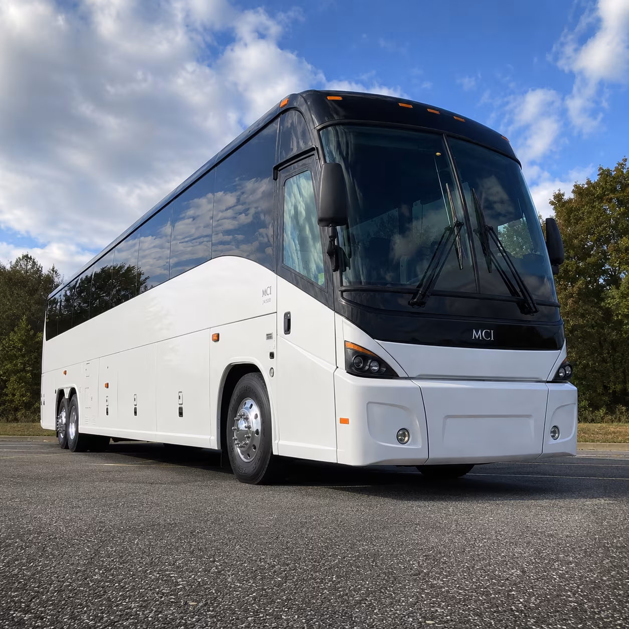 plantation 56 passenger charter bus