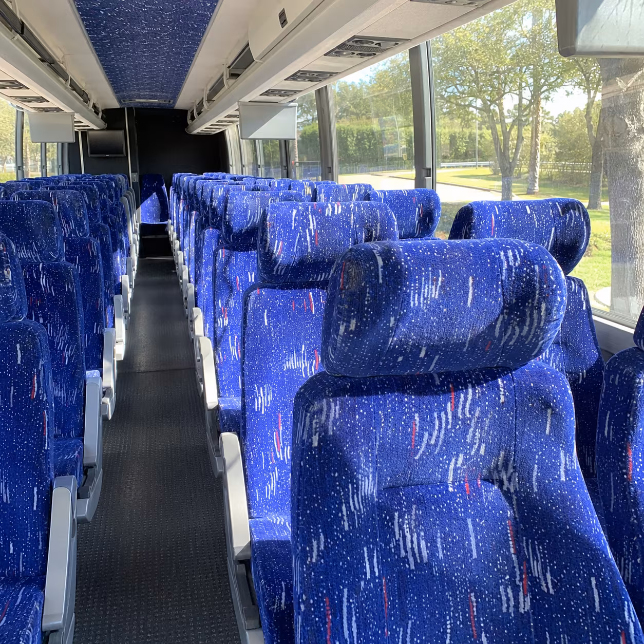 plantation religious group transportation onboard seating