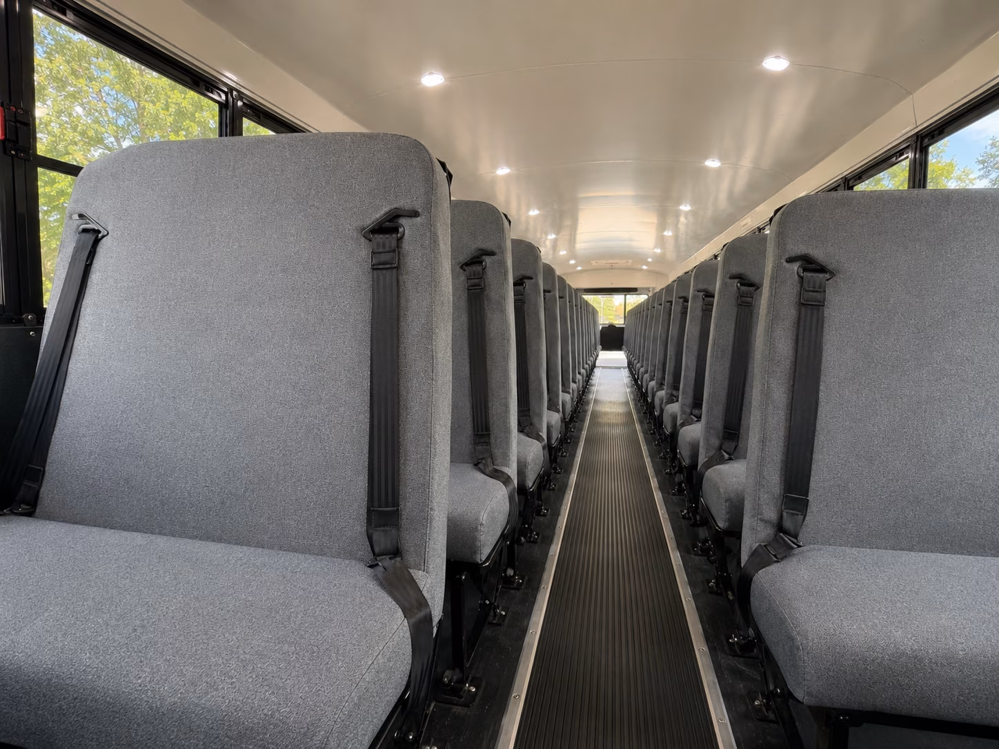 plantation school bus inside