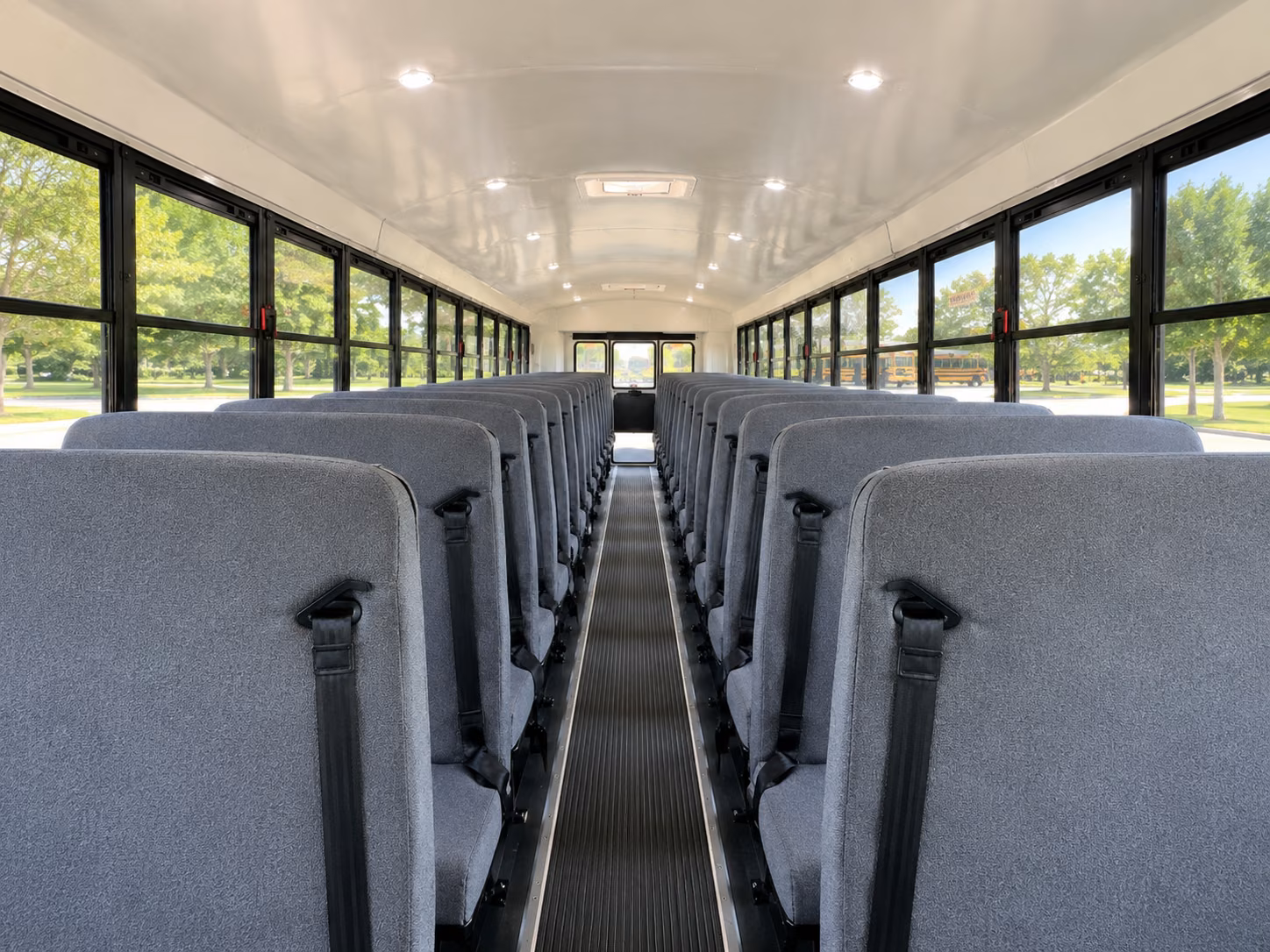 plantation school bus interior