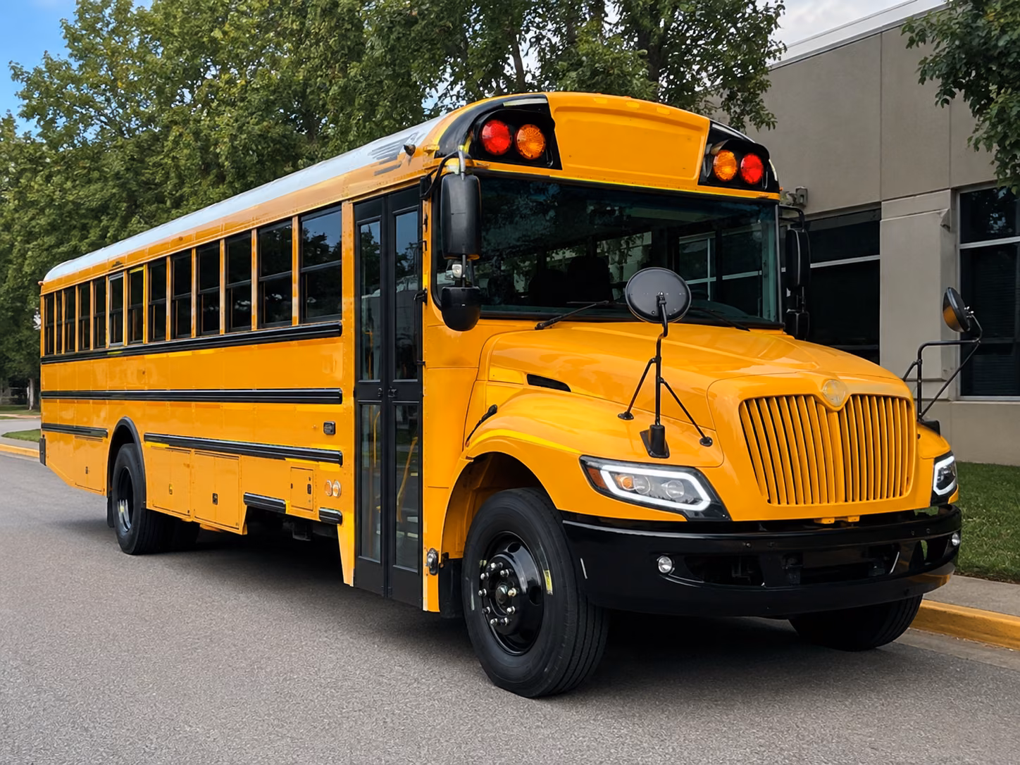 plantation school buses for stem career and college field trips