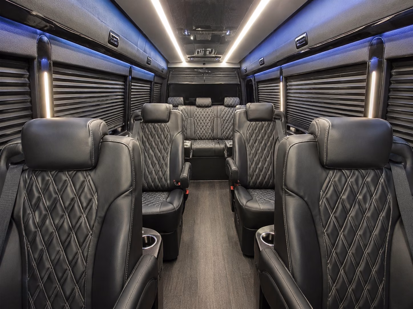 plantation sprinter van with driver interior