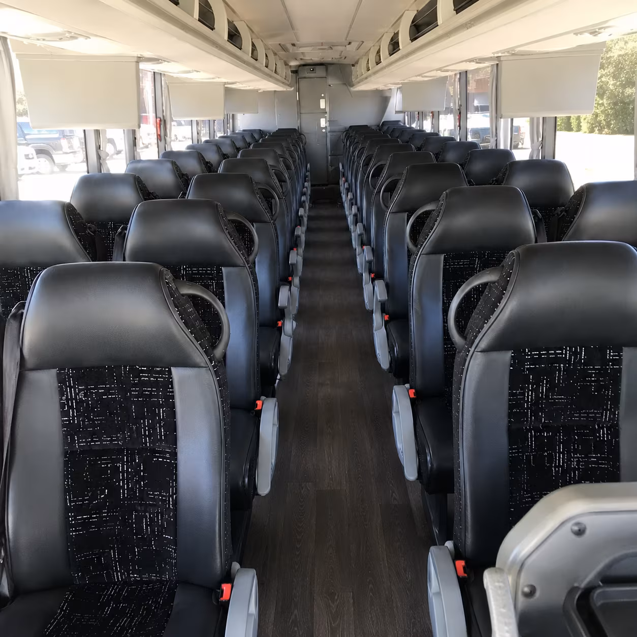 shuttle buses for weekly worship services in plantation