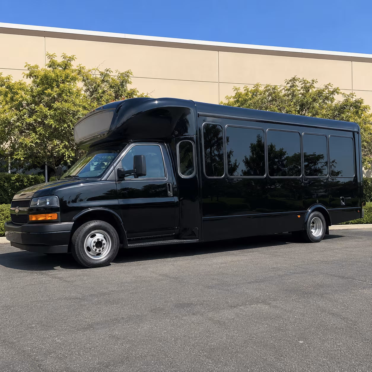 wedding party bus rental